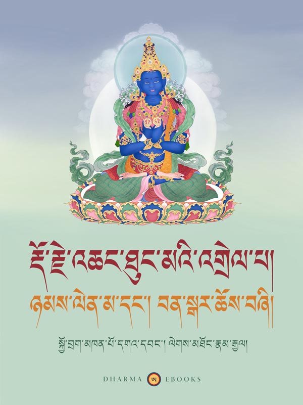 རྡོ་རྗེ་འཆང་ཐུང་མའི་འགྲེལ་པ། • dharmaebooks.org